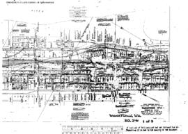 Plat Map of Great Northern Facilities at Wenatchee, Washington, undated