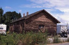 Northern Pacific depot off-line at Thorp, Washington, in 1999.