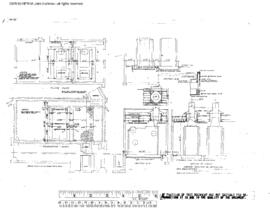 Spokane, Portland, and Seattle Railway Engineering Drawing, Miscellaneous Buildings at Portland, ...