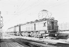 Chicago, Milwaukee, St. Paul & Pacific Railroad Company electric locomotive number E-47 at Ot...