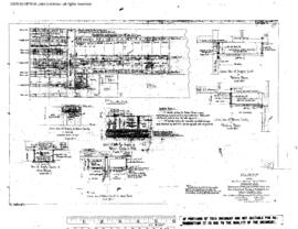 Northern Pacific Engineering Drawing, Freight House at Kennewick, Washington, 1942