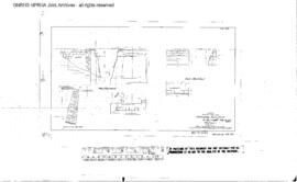 Northern Pacific Engineering Drawing: Abutments, Bridge 22 - Jocko River, West of Evaro, Montana,...