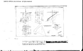 Northern Pacific Engineering Drawing: South Abutments 12, Bridge 4 - Walla Walla River, Zangar Ju...
