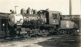 Great Northern Railway steam locomotive 8 at Interbay, Washington in 1925.