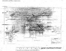 Great Northern Engineering Drawing, Pier 88 Warehouse and Offices at Seattle, Washington, 1971