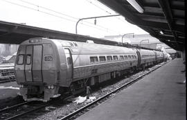 Amtrak Metroliiner at Washington, District of Columbia on January 23, 1977.