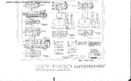 Great Northern Engineering Drawing: Abutments and Piers, Bridge 181 - Careless Creek, North of Fr...