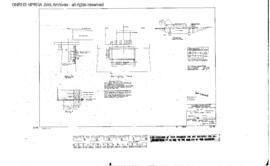 Northern Pacific Engineering Drawing: Reinforce Coping Pier, Bridge 36.8 - West Waterway, West Se...