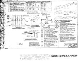 Burlington Northern Engineering Drawing, Butlerib Buildings, 1967