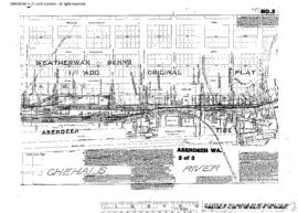 Plat Map of Northern Pacific Facilities at Aberdeen , Washington, 1913