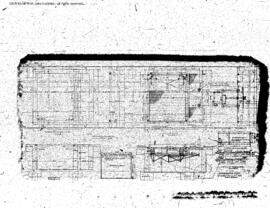 Northern Pacific Engineering Drawing, Depot (Butler) at Grand Forks, North Dakota, undated