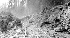 Seattle Municipal Railway Track, Seattle, Washington, 1913