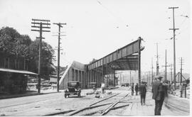 Seattle Municipal Railway Track, Seattle, Washington, 1924