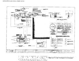 Burlington Northern Engineering Drawing, Unnamed Structure (Standard Plan), 1978