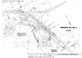 Plat Map of Union Pacific Facilities at Dishman, Washington, 1959