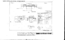 Northern Pacific Engineering Drawing: Plate Trainman Walk North Side, Bridge 209, West of Townsen...