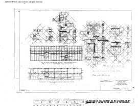 Great Northern Engineering Drawing, Commissary Building at King Street Coach Yard at Seattle, Was...