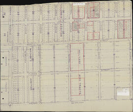 Great Northern Plat Map, Hillyard, Washington, Land Disposition, undated
