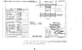 Great Northern Engineering Drawing: General Plan, Culvert (Bridge 23.1), South of Malin, Californ...