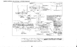 Burlington Northern Engineering Drawing: Replace 30 Foot Steel Beam, Bridge 102 - Strong Creek (f...