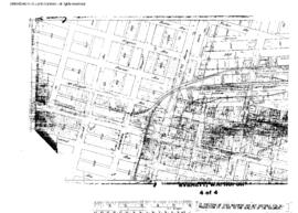 Plat Map of Northern Pacific Facilities at Everett, Washington, 1912