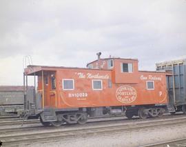 Spokane, Portland & Seattle Railway caboose number 10029, undated.