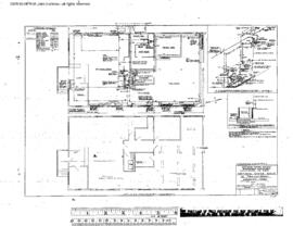 Northern Pacific Engineering Drawing, Freight House at Longview, Washington, 1954