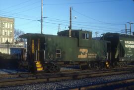 Burlington Northern 12415 at Bellingham, Washington in 1986.