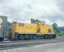 Curtis Millburn & Eastern Diesel Locomotive Number 684 at Longview Junction, Washington in Ju...