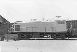 Longview Fibre Paper and Packaging Incorporated Diesel Locomotive Number 7001 at Longview, Washin...