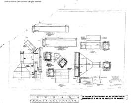 Great Northern Engineering Drawing, King Street Central Heating Plant at Seattle, Washington, 1961