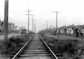 Seattle Municipal Railway Track, Seattle, Washington, 1925