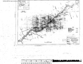 Spokane, Portland, and Seattle Railway Engineering Drawing, Line Relocation for John Day Lock and...