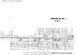 Plat Map of Great Northern Facilities at Chester, Montana, 1969