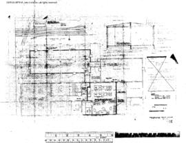 Northern Pacific Engineering Drawing, Yard Office at Yardley, Washington, 1982