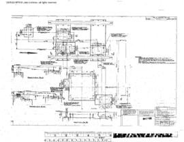 Northern Pacific Engineering Drawing, Car Shop, One Spot at Missoula, Montana, 1968