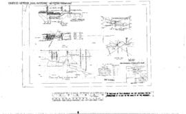 Northern Pacific Engineering Drawing: General Plan, Bridge 8 - 7 - Mile Creek, Birdseye, Montana,...