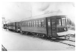Seattle & Rainier Valley Railway Car 105 and 205 in Seattle, Washington, undated