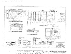 Spokane, Portland, and Seattle Railway Engineering Drawing, Section Tool House at Salem, Oregon, ...