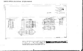 Northern Pacific Engineering Drawing: Pier/Abutment, Bridge 7 - Stillaguamish River, East of Arli...