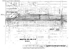 Plat Map of Great Northern Facilities at Seattle, Washington, undated