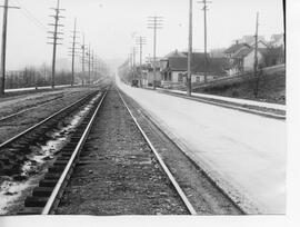 Seattle Municipal Railway Track, Seattle, Washington, 1927