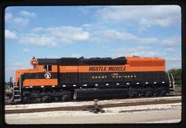 Great Northern Diesel Locomotive 400 at Mc Cook, Illinois, undated