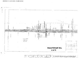 Plat Map of Northern Pacific Facilities at Christopher, Washington, 1908