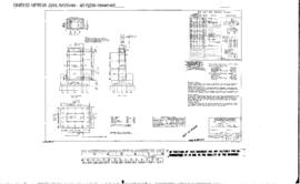 Northern Pacific Engineering Drawing: 27 Foot High Pier, Bridge 3.2 - Lake Pend Oreille, West of ...