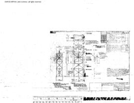 Northern Pacific Engineering Drawing, Car Shop, One Spot at Missoula, Montana, 1968
