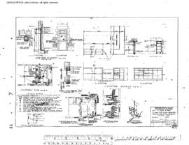Northern Pacific Engineering Drawing, Unnamed Structure at Helena, Montana, 1969