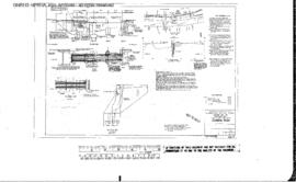 Northern Pacific Engineering Drawing: General Plan, Bridge 52, West of Craver, Montana, 1944