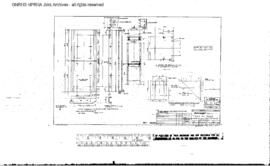 Northern Pacific Engineering Drawing: Shop Plan - Center Decking, Scale Head - Of - Bay Yard Taco...
