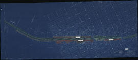 Great Northern Plat Map, Harrington, Washington.  Milepost 1528, undated